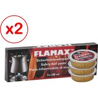 Lot de 2 pâtes à brûler - 2 x 3 x 100 ml