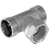 RACCORD EN T MÂLE-FEMELLE CHROMÉ Taille : 3/4 - 24X19 fil (D.16)