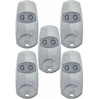 Pack de 5 TOP-432EE Télécommande Motorisation Portail Porte de Garage Compatible CAME TOP-432EE