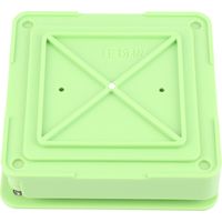 Plaque de Remplissage Manuel 100 Alvéoles pour Poudre, Machine à Capsules Vert Outil de Remplissage