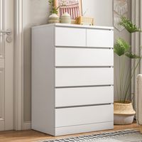Wilitto - Commode à cinq tiroirs - meuble de rangement pour chambre - 6 tiroirs - chaque tiroir peut contenir 11 kg - 60P×41L×109H cm - Rangement optimal