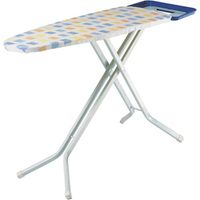 SONECOL mesa plancha 120x38 cm granada/r , Mesa plancha 120 x 38 cm Granada. -Tablero superior metálico perforada tipo rejilla. -Tamaño tabla: 120 x 38 cm. -Altura regulable hasta