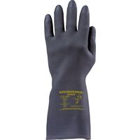 Lotto di 10 paia di guanti in neoprene nero con rivestimento flockato 5300 Taglia 9