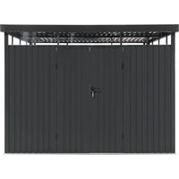 Tepro Metallgerätehaus Premium Shed 8x10 inkl. Regenrinne 300 x 180 cm Gartenhaus