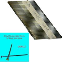 CONTOO HB43 Streifennagel 3,1x90 4400 Stk D-Kopf GERILLT