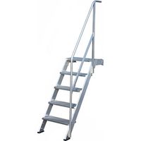 Scala industriale 7 gradini - Altezza raggiungibile 1.42m - Inclinazione 45° - SCA7348/07