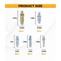 10PCS Vis Purge D'étrier Frein Pour Motos,Vis de Purge de Frein,Vis de Purge Etrier de Voiture,Vis de Purge,Vis de Purge Frein Boulon Banjo,Accessoires Pour Motos Voitures Vélos