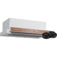 Klarstein ZenFusion - Cappa aspirante Flusso d'aria: 400 m³/ora Classe energetica A Scarico/ricircolo 3 livelli di ventilazione Silenziosa