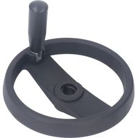 Volant manuel 200x18mm pour machine-outil, plastique robuste isolant standard pour tour, fraiseuse et rectifieuse