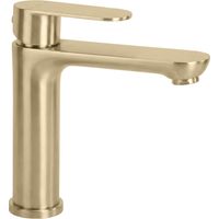 Waschbeckenarmatur Rea Logan Low Brush Gold