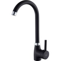 RUBINETTO CUCINA MONOCOMANDO FINITURA NERA GC11092