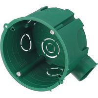 Boîte d’encastrement simple verte 60 mm EDO Technic