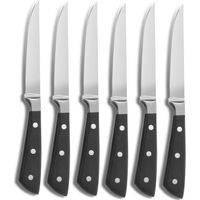 Comas Mont Blanc set 6 coltello bistecca Inox manico Acrilico