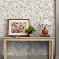 Papier peint intissé Laura Ashley Végétal Parterre Soft Natural 1005 x 52cm Beige