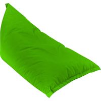 Poltrona a Sacco Pouf Sdraio in Acrilico Pomodone Milk Verde