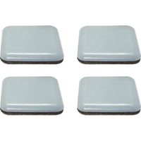 4x Patin glisseur Téflon Teflon PTFE autocollant 20 x 20 mm protection sol pied chaise meuble