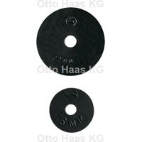 HAAS Oha Qualitäts-Wasserhahnscheibe 3511 11x4x4mm, schwarz