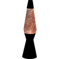 ITotal XL2344 Lampe à Lave 36 cm avec Base Noire et Paillettes