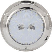 Plafoniera marina da 14 cm (5,5 pollici) con 42 LED, impermeabile IP65, montaggio a superficie, ideale per caravan, camper, barche o yacht.