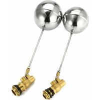 BARKBUSTERSFlotteur Valve En Laiton Valve En Acier Inoxydable Eau Auge Automatique Bovins Bol Réservoir - 1/2 Pouce