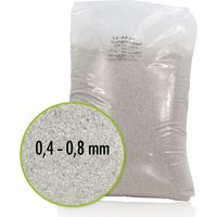 Sable de filtration de piscine 25 kg – Sable de quartz 0,4 - 0,8 mm – Conforme norme DIN EN 12904 – Purifié et séché pour usage humain – Quarzwerke Gmbh