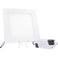 Faretto Pannello Led Da Incasso Quadrato 12W Bianco Caldo 170mmx170mm SKU-4866