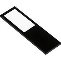 L&S LED Unterbauleuchte Lucky 5 Touch 175mm - mit hoher Leuchtkraft ohne Lichtpunkte, Aluminium schwarz matt - 3er Set