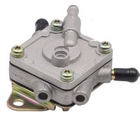 Fuel Pump For Hyosung United Motors GT250R GV250 TE450S GT650R GT650 GV650 Motorcycles - Direct Replacement Part 15100HG5100 Aluminum Alloy Silver