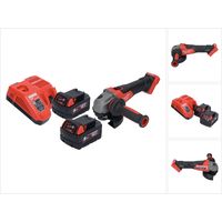 Milwaukee M18 FSAG125X-502 Smerigliatrice angolare a batteria 18 V 125 mm brushless + 2x batteria 5,0 Ah + caricabatterie