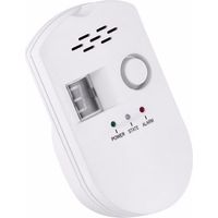 Détecteur de gaz LPG City Gaz Naturel méthane Propane Butane Alarme enfichable avec Affichage numérique pour la Maison