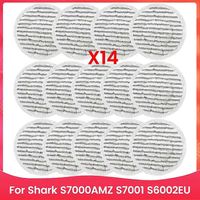 Kit de 14 lingettes de rechange pour balai vapeur électrique Shark S7000AMZ S7001 S6002EU T2