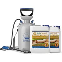 Soluguard Woodworm Treatment 10 Litres & Sprayer