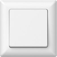 Interrupteur encastré, normalement ouvert, Varia, blanc / 46103