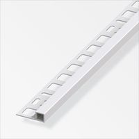 alfer Quadratprofil Aluminium eloxiert silber Vierkantrohre