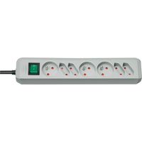 Multiprise Eco-Line 1,5 m / avec interrupteur / 7 x 230 V grise H05VV-F 3G1.5 1150754