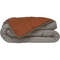 Poyet Motte Calgary Daunenbett Grau Stein und Honig 400 g/m²