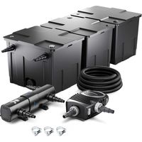 SunSun Set per laghetti CBF-350C chiarificatore CUV-272 72W pompa NEO12000