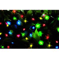 Guirlande solaire 50 leds multicolore, 2 modes