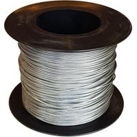 Bobine de câble métallique 1 mm – Longueur 100 ML – Pour confection de fils de suspension – Usage professionnel – Arti Teq