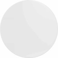 Dessus de table Dessus de bureau Plateau de table Blanc brillant 70 x 70 x 1,5 cm