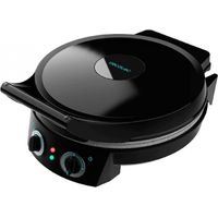 Cecotec – Four à pizza électrique 31 cm 1800 W – Cuisson rapide 3 min jusqu'à 220 ºC – Revêtement antiadhésif RockStone – Thermostat réglable