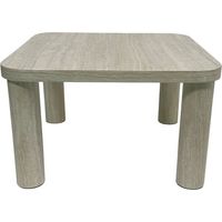 Table basse carrée effet marbre design moderne GÖRAN