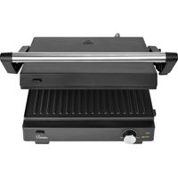 BiKitchen grill 200 électrique Grill à contact voyant lumineux, rabattable, réglage de la températur