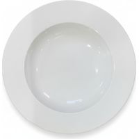 Kaleidos Oslo Piatto Fondo Bianco Porcellana Limoges D22 cm