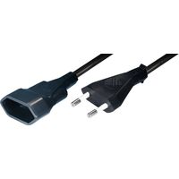 Rallonge cable avec prise euro à prise euro, 2,0 m