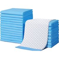 Alèses ultra-absorbantes et épaisses, jetables, imperméables pour chiens (chiots)