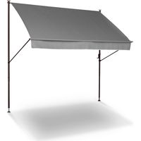Angerer – Tendone, – Tenda da sole, design Style granito, grigio, 150 x 300 x 225 cm, 2302/005