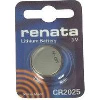 Knopfzelle Renata CR2025 Lithium 3 Volt 165 mAh