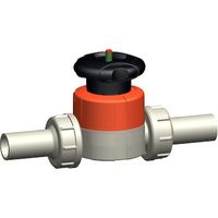GF Membranventil 514 PP/EPDM d 20 Verschraubung u.Stutzen SDR11