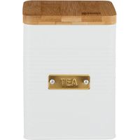 Typhoon Otto White Square Tea Storage Canister